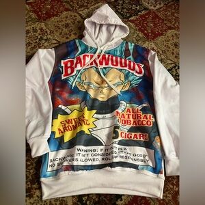 Backwoods dragon ball Z hoody and Freiza shirt